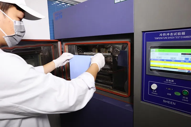 Humidity Cycling and Thermal Shock test